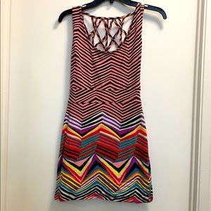 Geometric bodycon dress